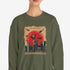 Dachshund Sweatshirt for Women - Funny Dachshundzilla Crew Sweatshirt